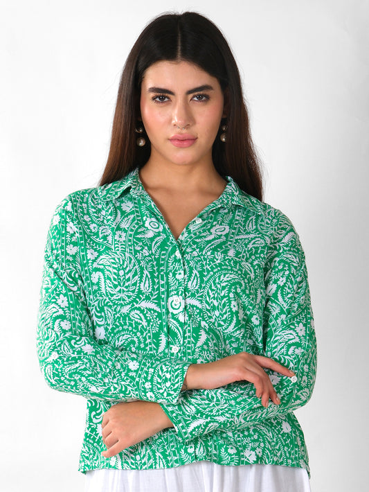PAISLEY PRINT SHIRT