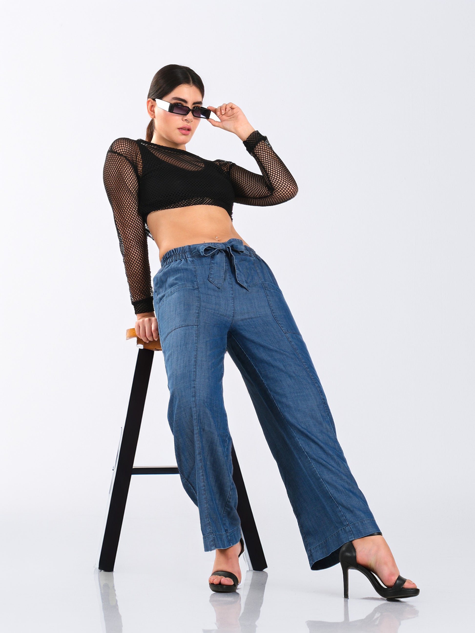 DENIM TROUSER