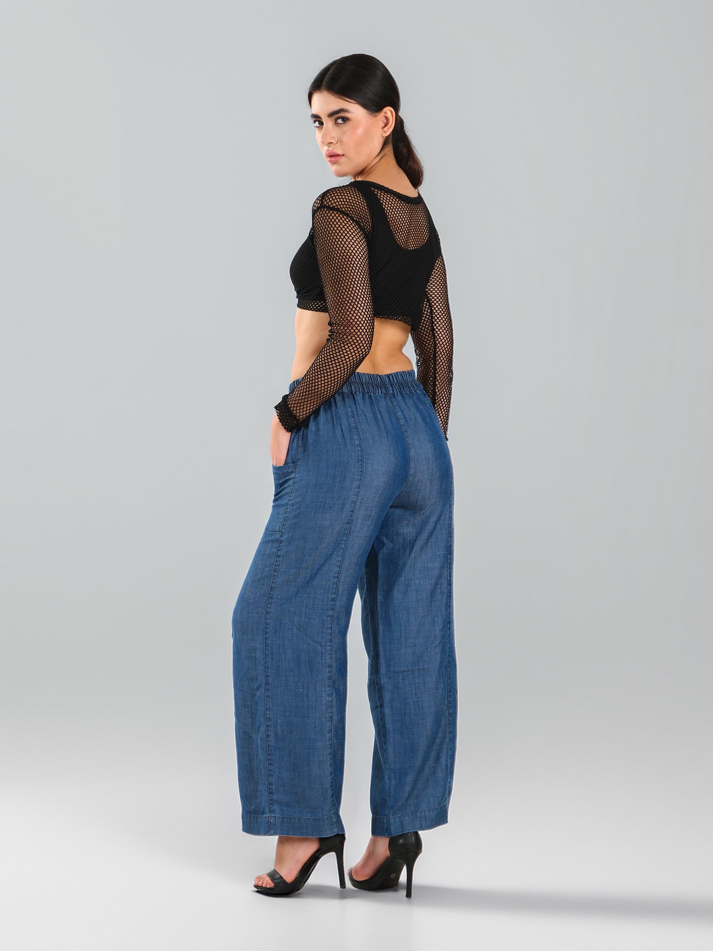 DENIM TROUSER