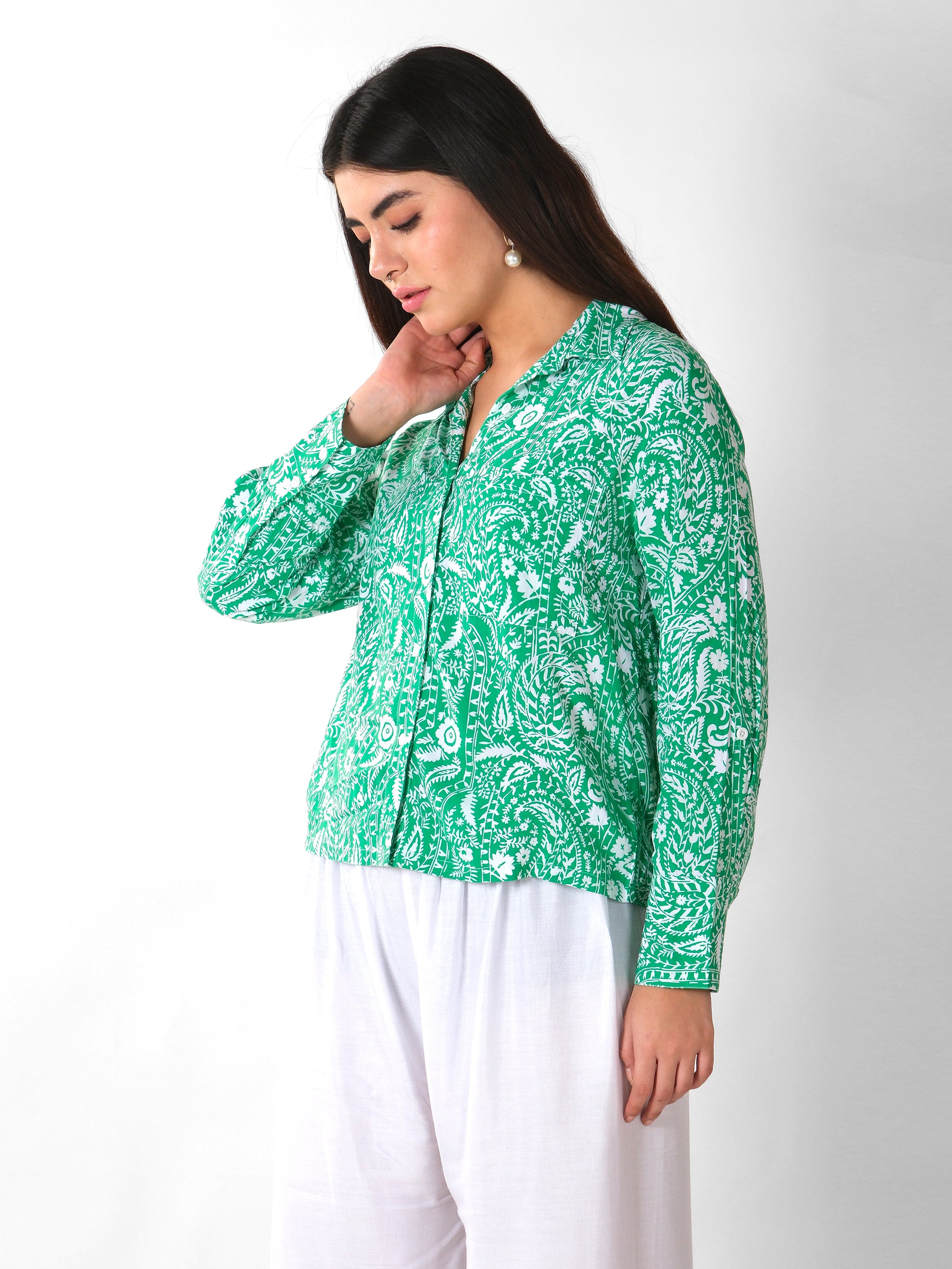 PAISLEY PRINT SHIRT