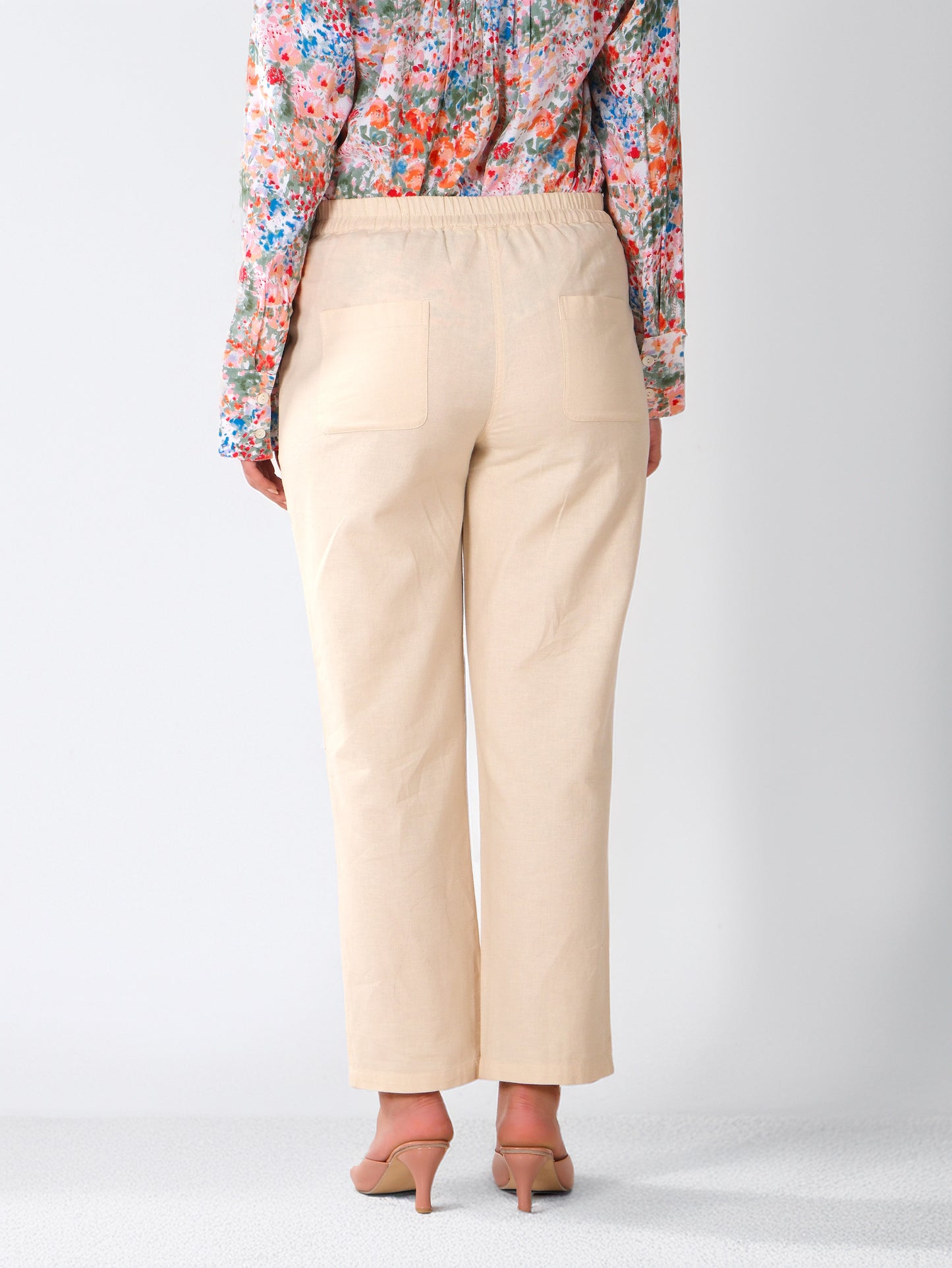 COTON LINEN TROUSER