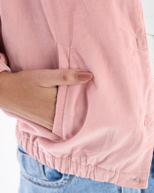 Cropped Cotton Jacket