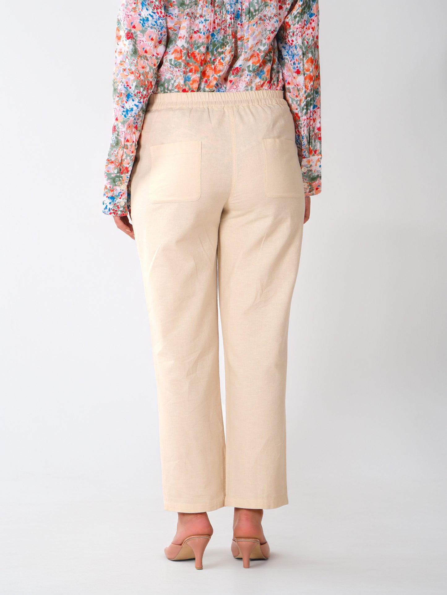 COTON LINEN TROUSER