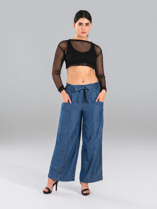 DENIM TROUSER
