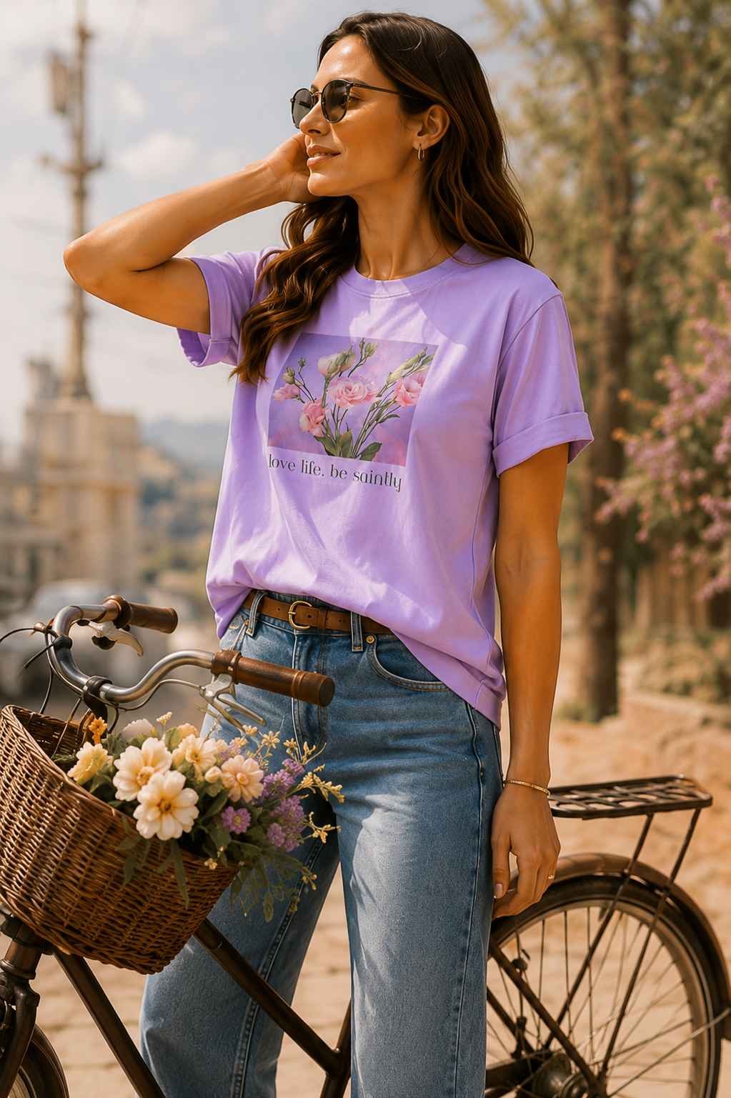 Women Floral Printed T-shirt