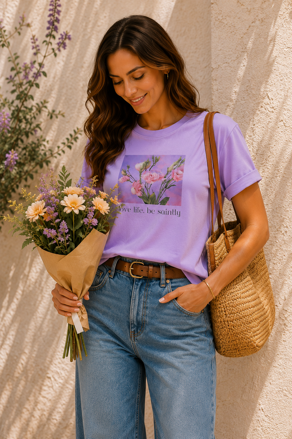 Women Floral Printed T-shirt