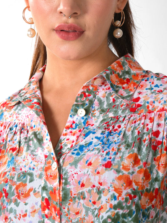 MULTICOLOR PRINTED SHIRT