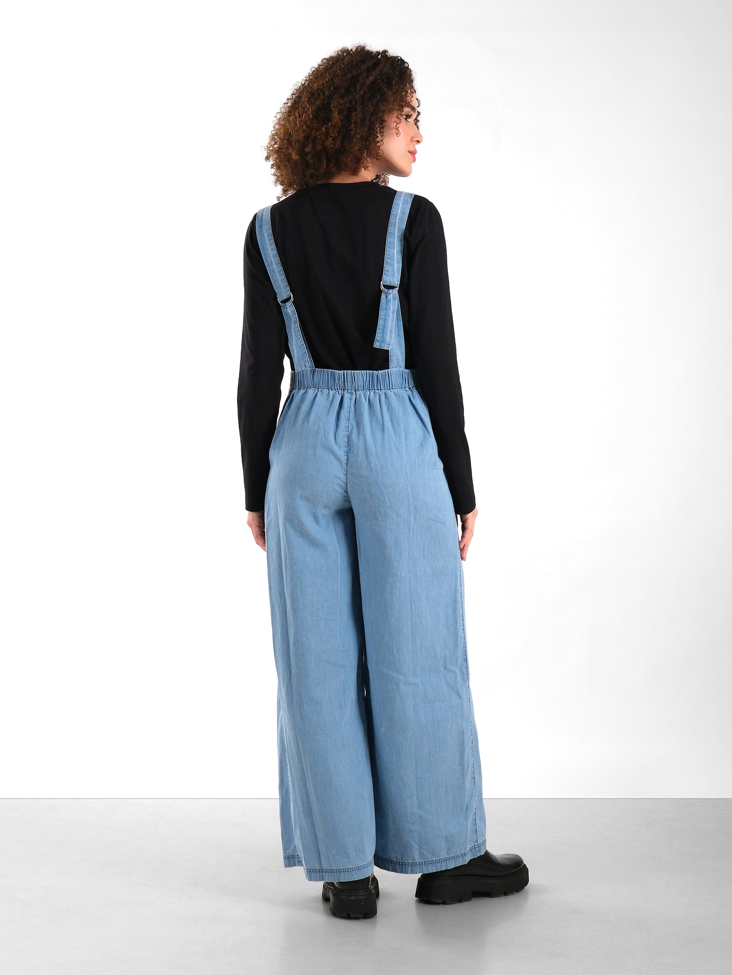 Denim Jumpsuit - Light Blue