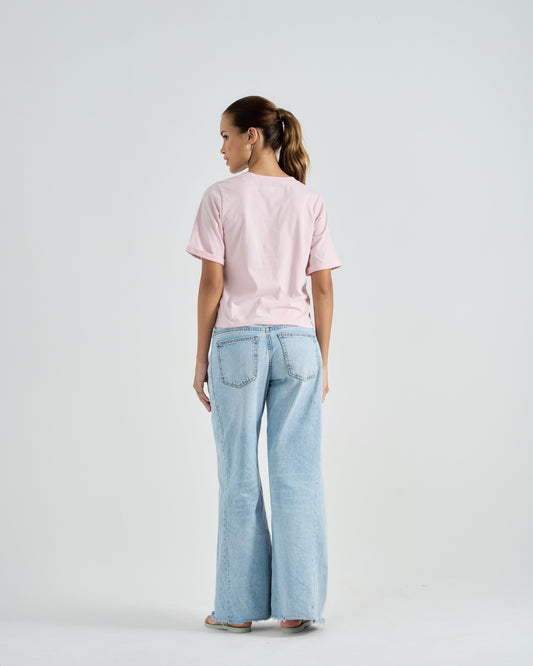 V-NECK SHORT SLEEVES T-SHIRT